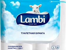 Туалетная бумага Lambi