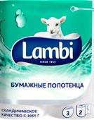 Бумажные полотенца Lambi