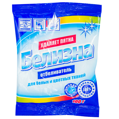 Отбеливатель порошковый 100г БЕЛИЗНА GF 1/24 в Москве, цена руб ...
