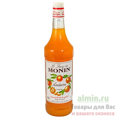 Сироп МАНДАРИН 1л MONIN в стекле MN 1/6 Сироп МАНДАРИН 1л MONIN в стекле MN 1/6
