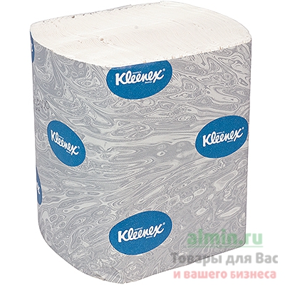 Бумага туалетная листовая 2-сл 200 лист/уп ДхШ 186х125 мм KLEENEX БЕЛАЯ KIMBERLY-CLARK 1/36 (арт. 8409) Бумага туалетная листовая 2-сл 200 лист/уп ДхШ 186х125 мм KLEENEX БЕЛАЯ KIMBERLY-CLARK 1/36 (арт. 8409)