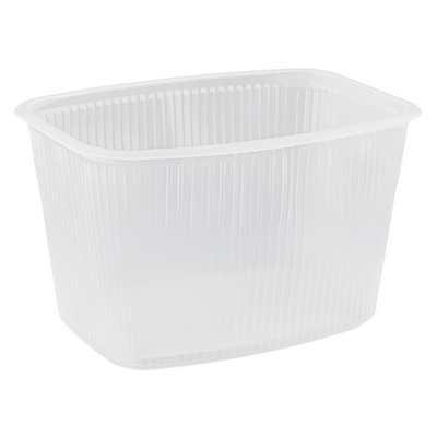 Контейнер 138х102 h85 мм 750 мл прямоугольный ПРОЗРАЧНЫЙ PP без крышки ...