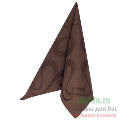Салфетка КОРИЧНЕВАЯ 40х40 см 1-сл 25 шт/уп VINTAGE AIR-LAID MAPELOR 1/12 Салфетка КОРИЧНЕВАЯ 40х40 см 1-сл 25 шт/уп VINTAGE AIR-LAID MAPELOR 1/12