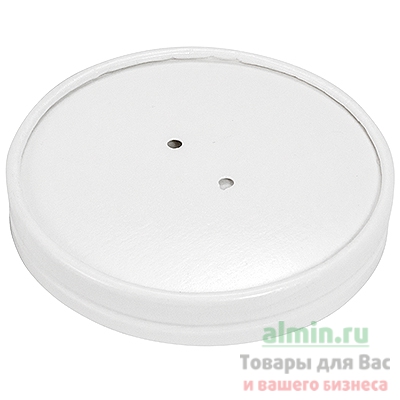 Крышка плоская D98 мм КАРТОН БЕЛАЯ DUNI 1/25/500 Крышка плоская D98 мм КАРТОН БЕЛАЯ DUNI 1/25/500