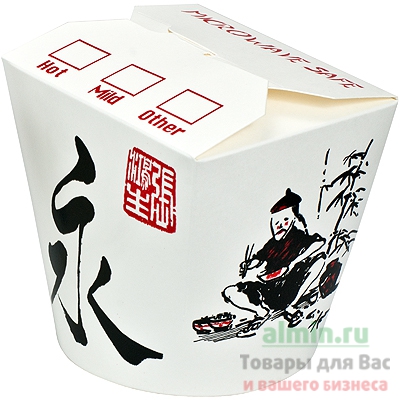 Контейнер бумажный CHINA PACK 750мл Н95хD90 мм с декором КИТАЙСКИЙ ДРАКОН 1/50/500 Контейнер бумажный CHINA PACK 750мл Н95хD90 мм с декором КИТАЙСКИЙ ДРАКОН 1/50/500